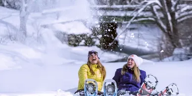 Snowshoeing