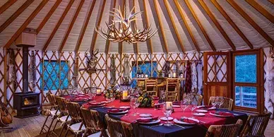 Dine at Ledgewood Yurt